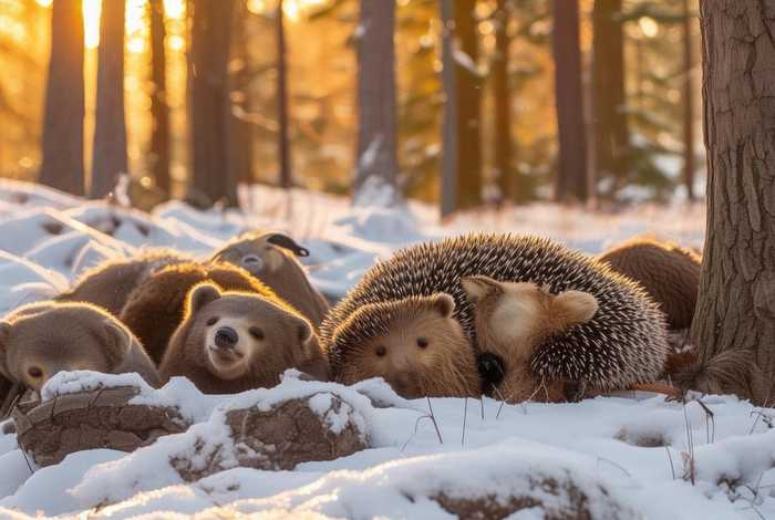 动物冬眠的故事 动物冬眠的故事简短