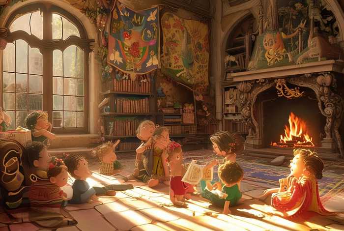 城堡的儿童故事语言（城堡的故事怎么写）