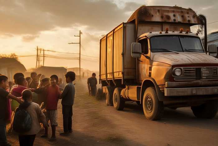 大货车暖心故事；大货车暖心故事大全