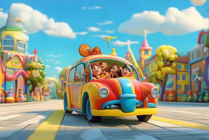 出租车动画片少儿 出租车动画片少儿视频