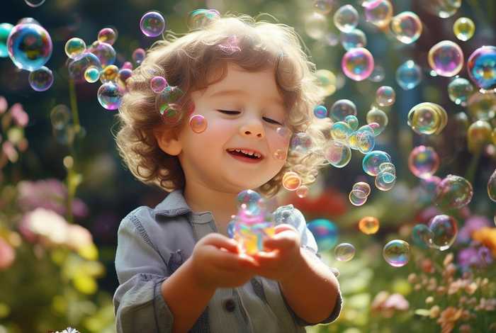 吹泡泡的故事儿童版（吹泡泡的幼儿故事）