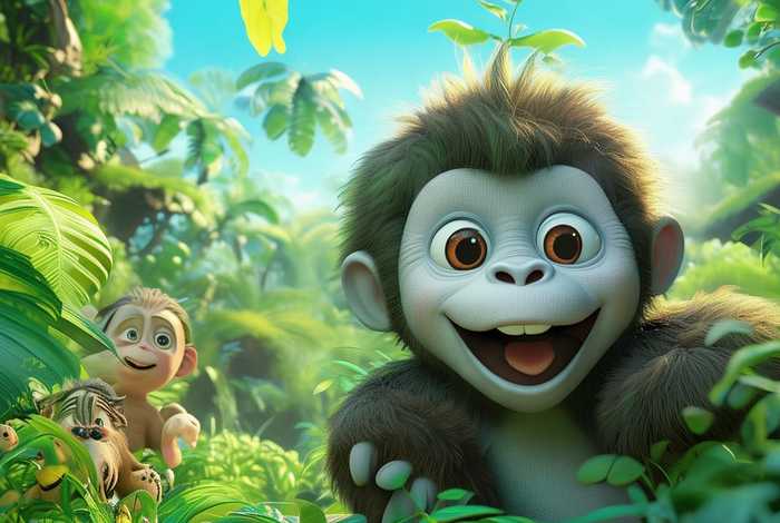 大猩猩儿童动画片、大猩猩儿童动画片免费观看