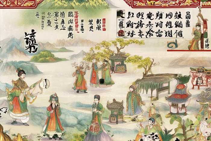 彩绘中华传统故事节目单，中华传统文化彩绘笔记