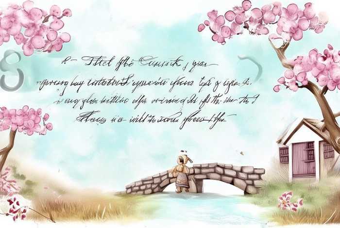 带古诗的儿童画，带有古诗的画又很简单