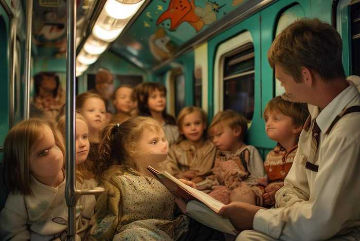 地铁儿童睡前故事 - 睡前故事地铁故事