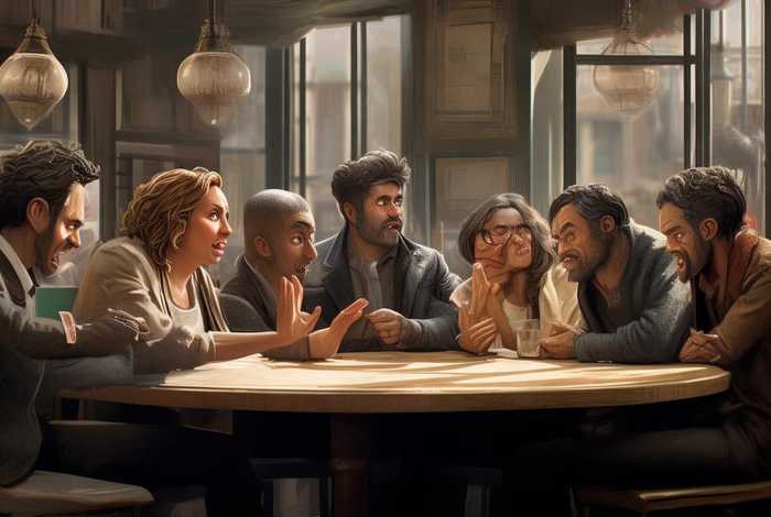 多人物对话故事；多人物对话故事怎么写