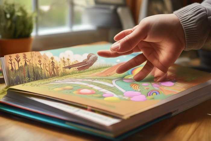 大手拉小手的故事书，关于小手拉大手的故事