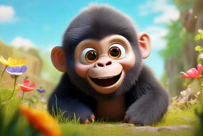 大猩猩儿童动画视频好看视频在线看，大猩猩幼儿动画视频