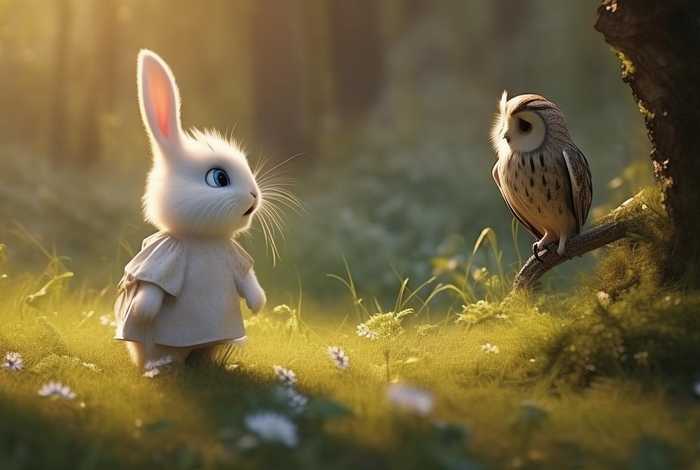 播放小白兔的故事、播放小白兔的故事作文