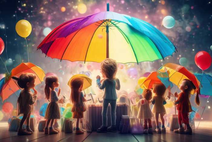 儿童雨伞故事讲解 - 雨伞幼儿故事