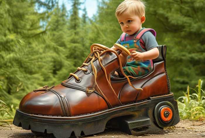 大皮鞋船幼儿故事、幼儿故事皮鞋车 大皮鞋船幼儿故事、幼儿故事皮鞋车