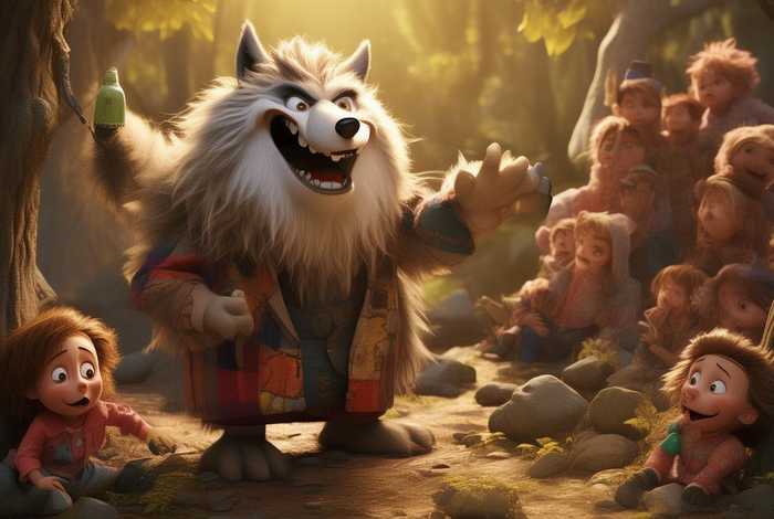 大灰狼儿童故事 少儿故事大灰狼