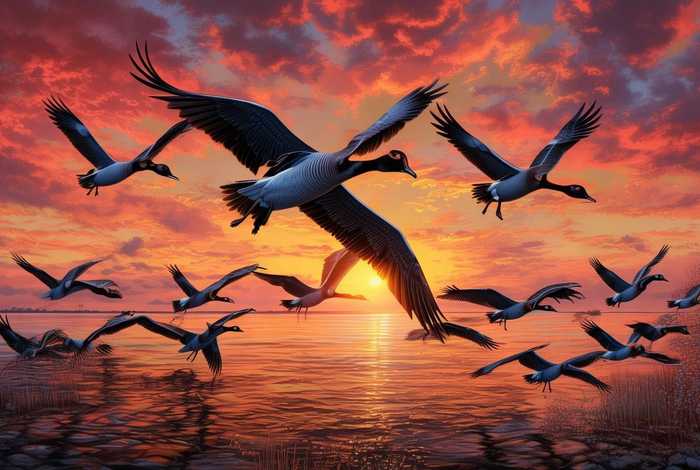 大雁的故事3；大雁的故事300字