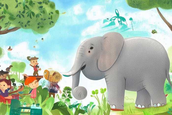 大象故事儿童完整3-6岁绘本、大象的故事绘本