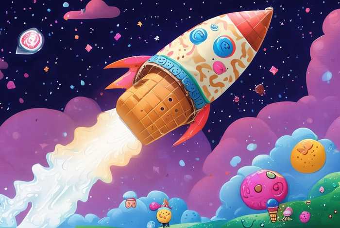 冰淇淋火箭的故事绘本，冰淇淋火箭的故事内容
