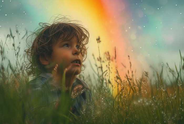 彩虹雨的故事、关于彩虹雨的故事