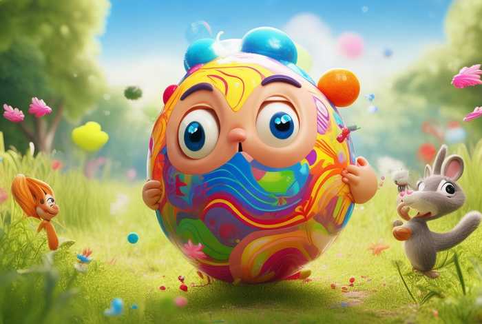 弹力蛋儿童故事，弹力小故事