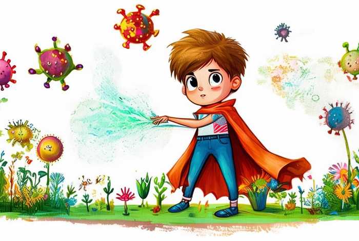 对抗小病毒的儿童故事 关于抗病毒的幼儿故事