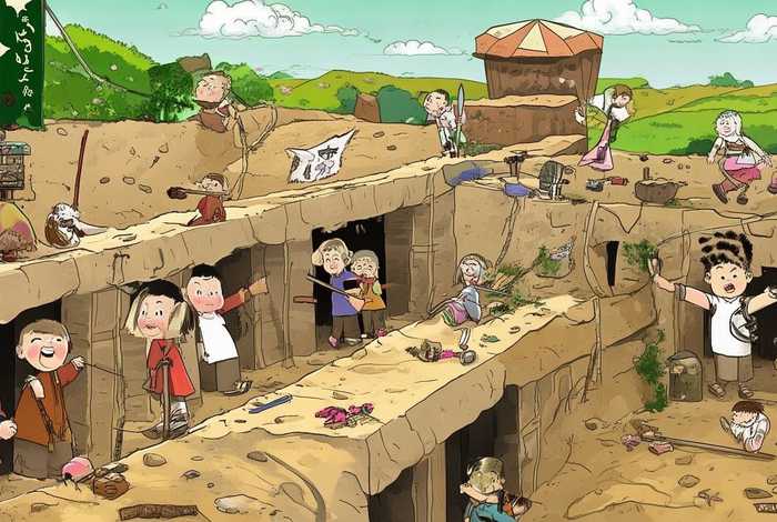 地道战儿童片；地道战儿童动画片