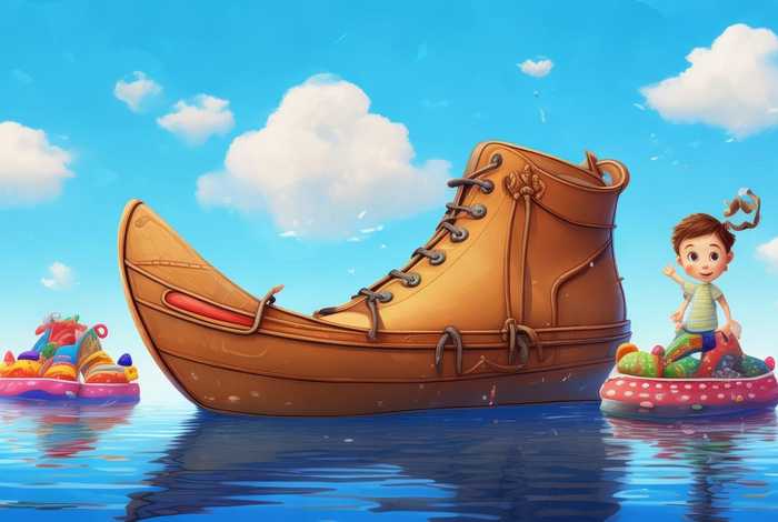 大皮鞋船的故事视频，大皮鞋船幼儿故事