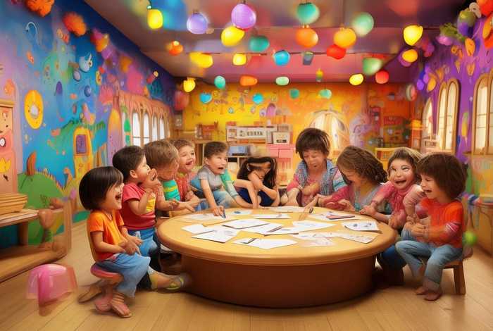 彩色儿童故事、故事彩色幼儿园