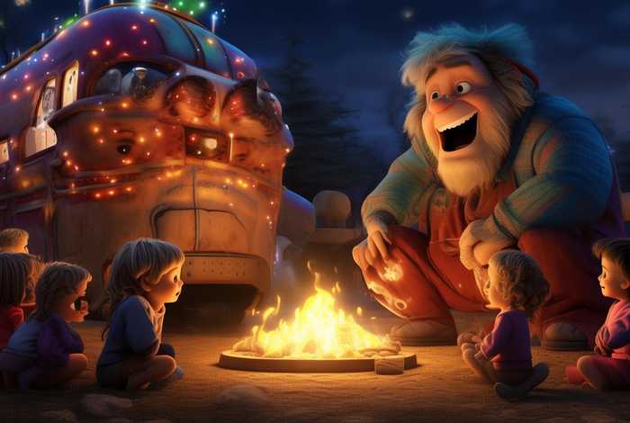 大巴车的故事 幼儿睡前、大巴车的故事幼儿故事