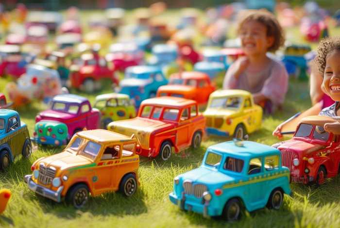 儿童颜色车、儿童汽车涂颜色