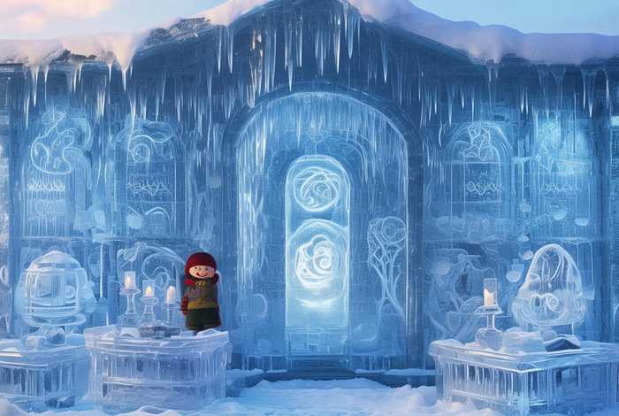 冰房子儿童故事、冰房子的故事聪聪