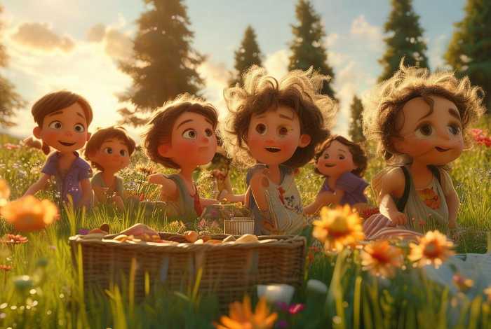 儿童郊游的故事 - 郊游的幼儿故事
