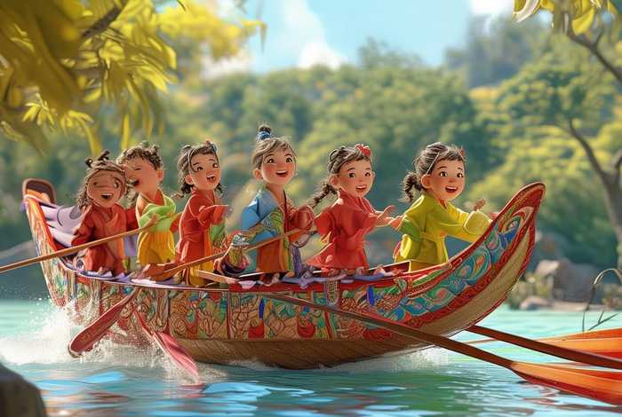 儿童赛龙舟故事绘本 赛龙舟绘本故事读后感