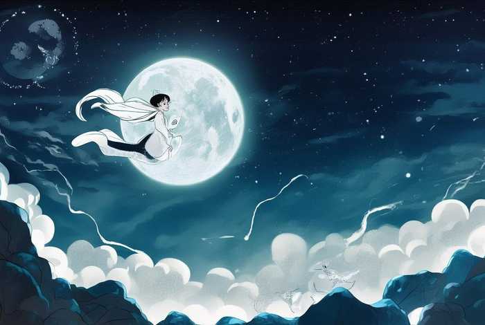 嫦娥奔月的故事儿童版完整版文字（嫦娥奔月的故事精简版）