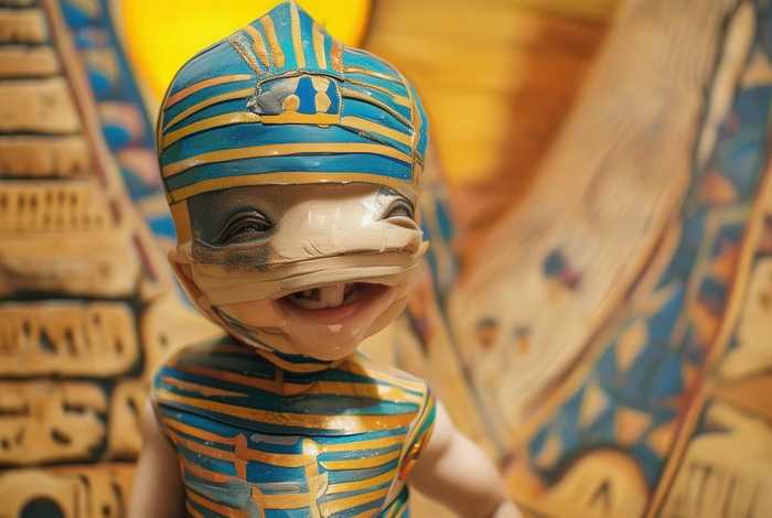 埃及木乃伊的儿童故事 埃及木乃伊儿童画