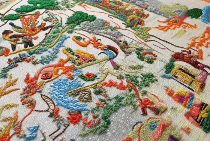 刺绣绘本故事、刺绣绘本故事大全