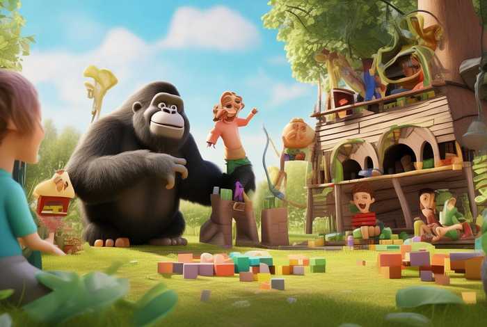 大猩猩36岁儿童益智动画片；大猩猩36岁儿童益智动画片大全