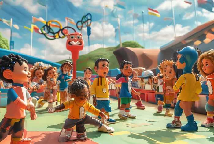 奥运故事儿童范文，关于奥运的幼儿故事