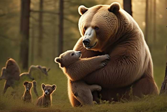 动物爱心故事、动物和动物宝宝的爱心故事