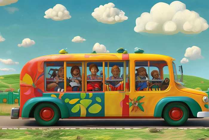 大巴儿童故事、大巴车的故事幼儿故事