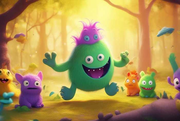 大怪物儿歌，宝宝巴士儿歌大怪物