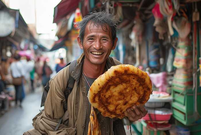 大饼的故事（脖子上挂大饼的故事）