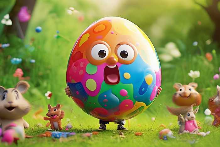 弹力蛋儿童故事，弹力小故事