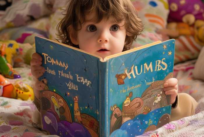 大拇指汤姆儿童绘本故事，睡前故事大拇指汤姆