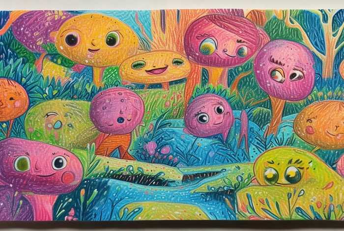 彩铅儿童画故事插图 彩铅.图画. 儿童 彩铅儿童画故事插图 彩铅.图画. 儿童