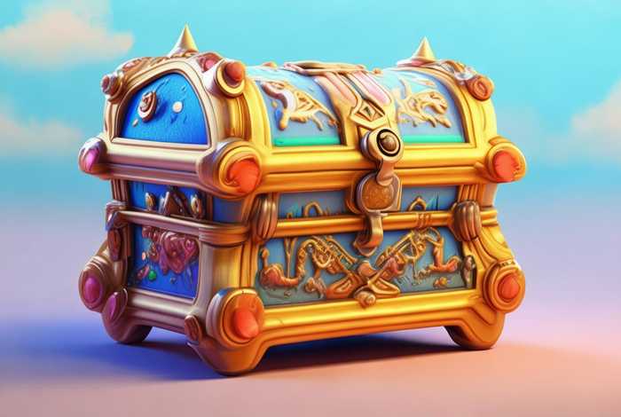 宝箱的图片卡通；宝箱的图片卡通可爱