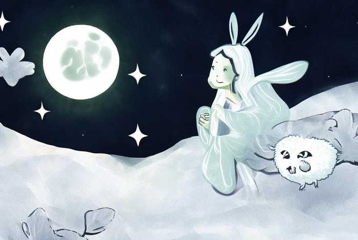 嫦娥玉兔的神话故事儿童版，嫦娥玉兔的神话故事简短