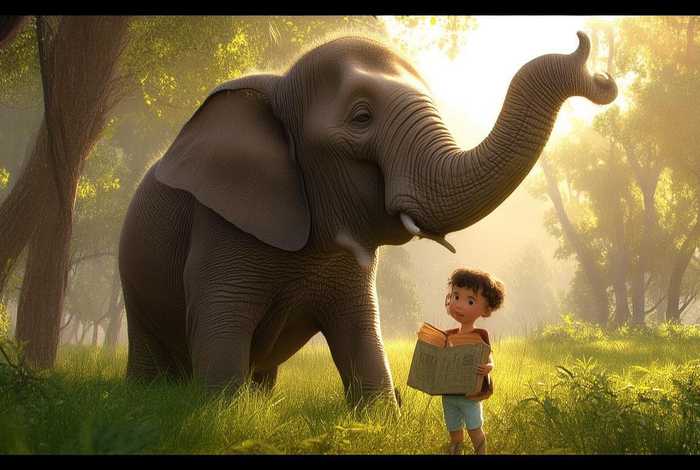 大象故事儿童故事文本 大象幼儿故事文字