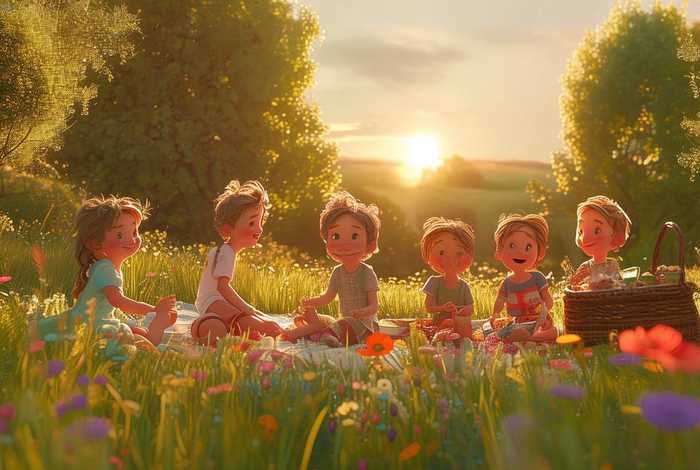 儿童郊游的故事 - 郊游的幼儿故事