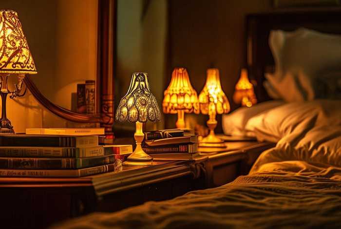 床头灯系列英语摘抄 床头灯英语系列读物