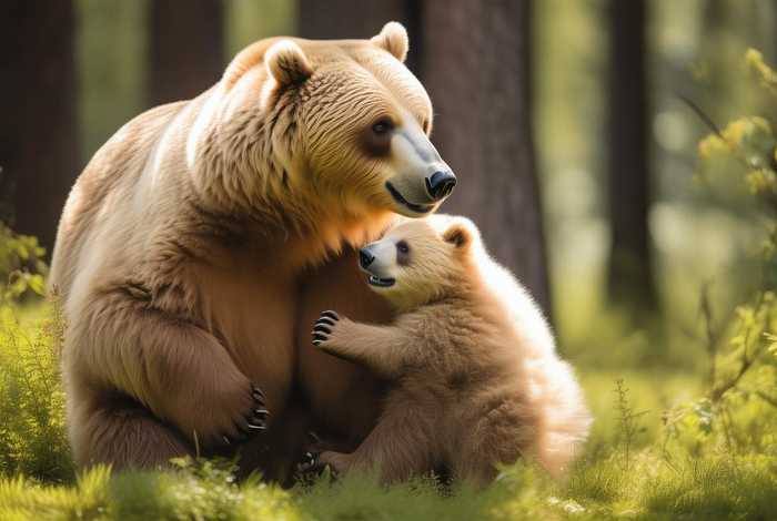 动物和动物宝宝的爱心故事 动物和动物宝宝的爱心故事图片