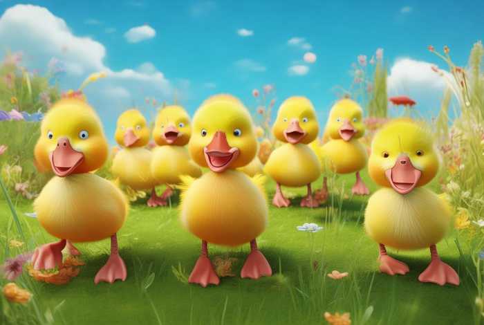 动物认知儿歌小鸭子 - 动物认知儿歌小鸭子教案