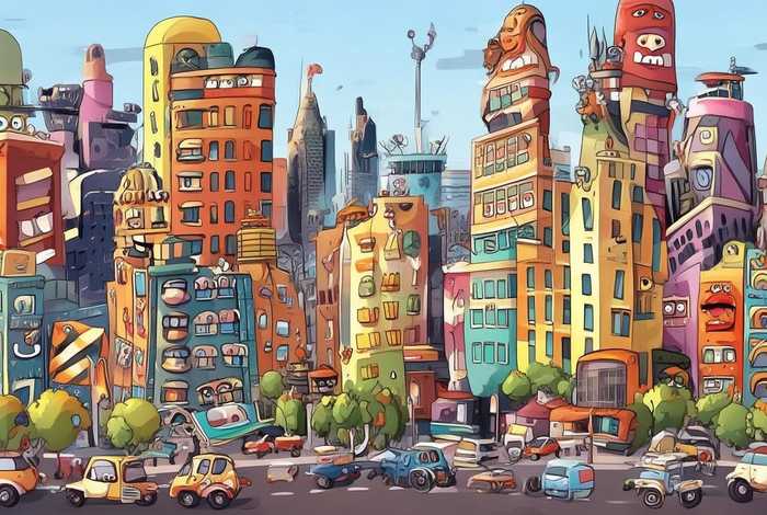 城市拟人系列、城市拟人系列条漫